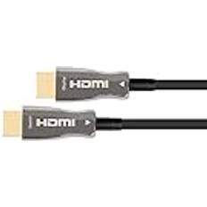 Python AOC Hybrid Ultra-High-Speed HDMI 2.1 Kabel 10m 8K=60Hz/4K=120Hz Schwarz