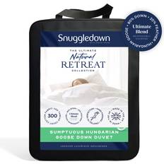 Duvets Snuggledown Hungarian Goose Down 10.5 Tog Round - White Duvet