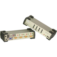 KVM-Switches Aten ATEN CS1734B 4-Port USB KVMP Switch with Audio Support