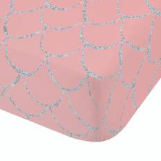 Pink Bed Sheets Catherine Lansfield Mermaid Fitted - (Double) Bed Sheet Pink