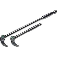 Sata 2 pc 180 Degree Rotate With 14 Position Indexing Pry Bar Set Crowbar
