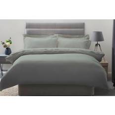 Lyocell Duvet Covers Belledorm 600 TC Sateen Kingsize - Duvet Cover Silver, Grey