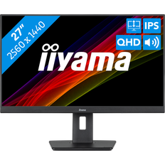 Iiyama ProLite XUB2792QSU-B6 27" 2560 x 1440 Pixel 16:9 0.4 ms HDMI DisplayPort 3.5 mm USB 3.1 Gen 1 IPS LED