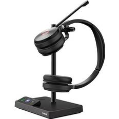 Yealink WHB6X (Kabellos, USB-A) Office Headset, Schwarz