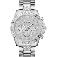 Guess Multi-function Silver Tone 48mm Silver (No Size)
