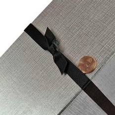 Black Gift Wrap Ribbons Paper Mart Bulk Ribbon Black Satin Bow Stretch Loops 7/16 X 16 Quantity: 200 Polyethylene Ribbons Maximumstretch: 12