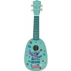 Musical Toys Lexibook Disney Stitch Wooden Ukulele 21"