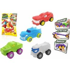 Figuras de Acción Bandai Figura Goo Jit Zu: Mobiles Coche Thrash (azul)