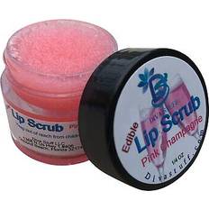 Exfoliating Lip Scrubs Diva Stuff Pink Champagne Flavor Lip Scrub 1/4 oz - Clear