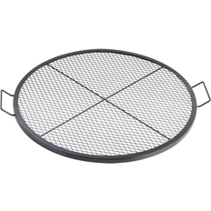 VEVOR Round Alloy Steel Fire Pit Log Grate 1.0 H x 36.0 W x 30.0 D in White