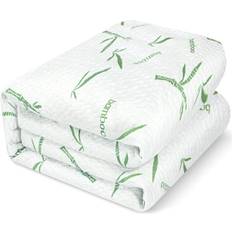 Utopia Bedding Waterproof Bamboo Viscose Protector Small Double - 120 x 190 cm - Fits up to 30 cm Deep Mattress Cover