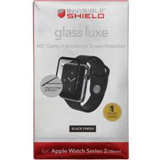 Screen Protectors Zagg invisibleshield luxe screen protector fits apple watch series 3 2 /1 38mm Black