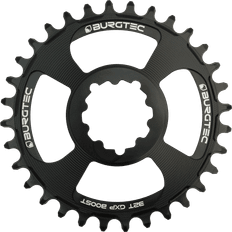 Chain Rings Burgtec SRAM Boost 3mm Offset Thick Thin Chainring Black