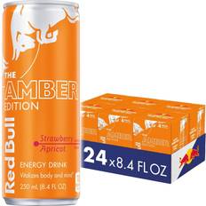 Red Bull Amber Edition Strawberry Apricot 8.4 fl oz (24 Pack)