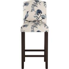 Birch Lane April Espresso/Shaana Indigo Bar Stool 46"