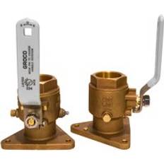 Ball Valves Groco 1-1/2" Bronze Tri-Flanged Ball Valve/Seacock