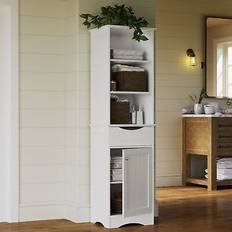 Medicine Cabinets Ashland Tall Bathroom Storage Linen Cabinet 06-124