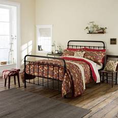 300.0 TC Påslakan Morris & Co Strawberry Thief Crimson Set King Duvet Cover Red
