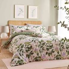 Textiles Wylder Nature Passiflora Botanical Set - Multi Duvet Cover Multicolour, Green, Pink