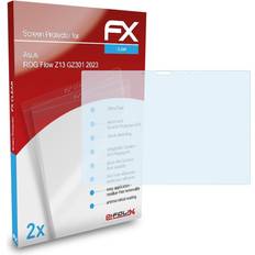atFoliX 2x Screen Protector For Asus ROG Flow Z13 GZ301 2023 Clear