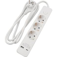 Elworks Elartikler Elworks Stikdåse 3 udtag (På lager i butik)