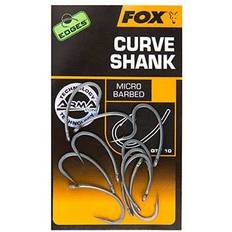 Attrezzature da pesca Fox Gancio Curve Shank Edges taille 6 Argenté