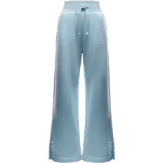 Nike Sportswear Phoenix Fleece Women's High Waisted Wide Leg Sweatpants - Glacier Blue/Sail