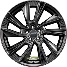 19" - 5/108 Bilfelger Aez Gunmetal 8.5x19 5x108 ET45 8J.5