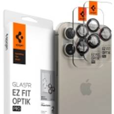 Spigen skärmskydd iphone 15 Spigen Camera Lens Screen Protector L-Series 2 Pack