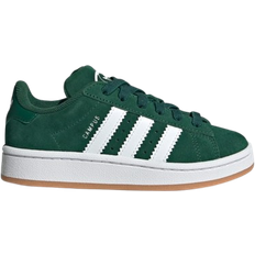 Children's Shoes adidas Kid's Campus 00S Elastic Lace - Dark Green/Cloud White/Gum