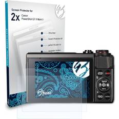 atFoliX Bruni 2x Protective Film For Powershot G7 X Mark II