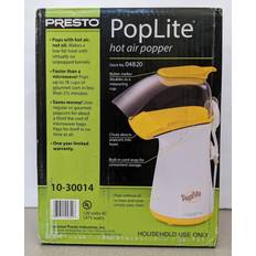 Presto 04820 Hot Air Popcorn Popper 18 Cups Yellow