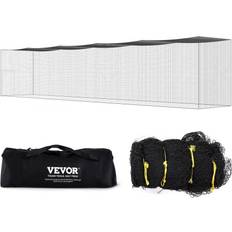 Balles de baseball VEVOR VEVOR Cage Frappeur de Baseball 21,7 m, Filet d'Entraînement Professionnel pour Frappeur de Softball, Cage de Lancer Portable avec Porte et Sac de Transport, Filet en PE Fermé Robuste Extérieur