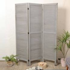 Grey Room Dividers Home Source Wooden Distressed Grey Slat Privacy Screen Room Divider