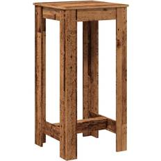 Bartische vidaXL Altholz-Optik 51x50x103,5 cm Holzwerkstoff Quadratisch Bartisch