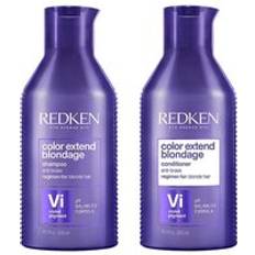 Redken Color Extend Blondage Shampoo 300 ml & Conditioner Duo - Clear