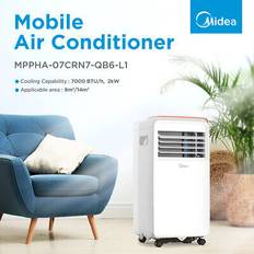 Midea Air Treatment Midea 2.0kw 7000 btu portable air conditioning unit white mppha-07crn7-mid-wh