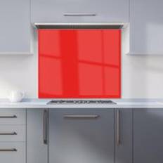 Red Splash Guards Warren Reed Fire Engine Red Kitchen Splashback W600 mm x H750 mm Splash Guard