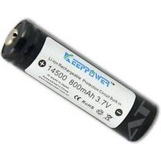 14500 800mah, 3,7vli-ion akku geschützt 52,00 mm 0,3 mm