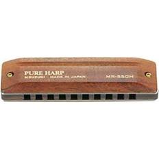 Suzuki Mundharmonikas Suzuki MR-550H-A Koa Pure Harp 10-Hole Diatonic Harmonica, Key