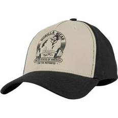 Beige - Dame Capser Gorilla Wear Buckley Cap, Black/Beige