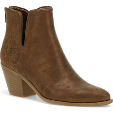 Bronze - Women Boots Baretraps Yara Bootie Women's Cognac Boots