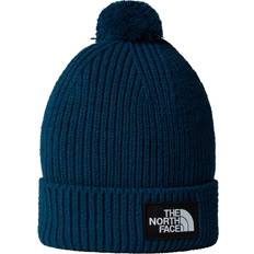 The North Face Berretti The North Face Logo Box Pom Beanie Midnight Petrol