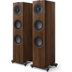 KEF Q7 META Floorstanding Speakers - Walnut