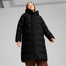 Unisex - XXS Coats Puma Long Down Coat Women, Black