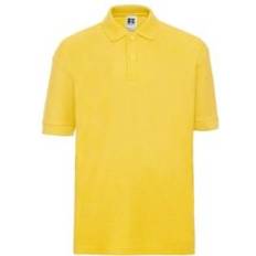 Shirt Collar Polo Shirts Russell Polo Shirt Yellow 5-6 Years