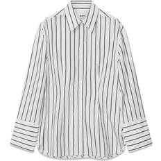 Day Birger Et Mikkelsen Overdele Day Birger Et Mikkelsen Julia Modern Stripe RD Bright White Shirts Dame Butler Loftet