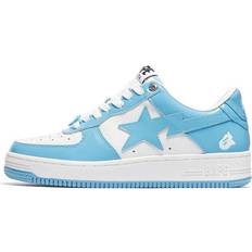 Bape Shoes Bape Sta Patent Leather - White/Blue