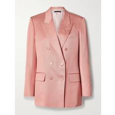 Kashmir Kavajer Tom Ford Double-breasted silk and wool twill blazer