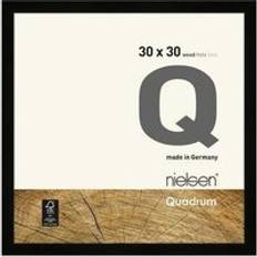 Nielsen Quadrum 30 x 30 cm With Protective Glass Front - Black Photo Frame 30x30cm